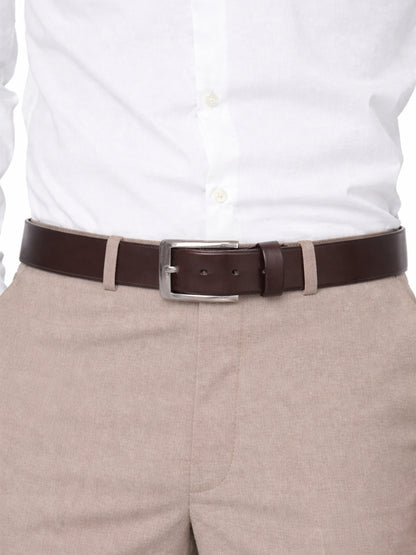 GABICCI LEATHER BELT (BROWN)
