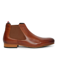 Gabicci - Tan Fleetwood chelsea boot