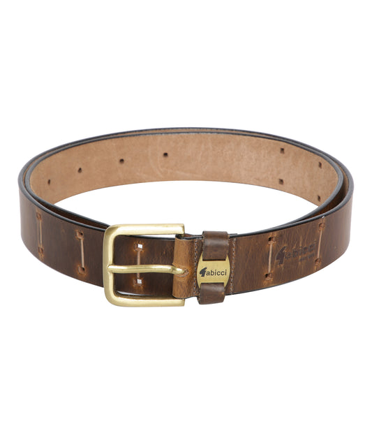 OIL PULLUP BELT (TAN)